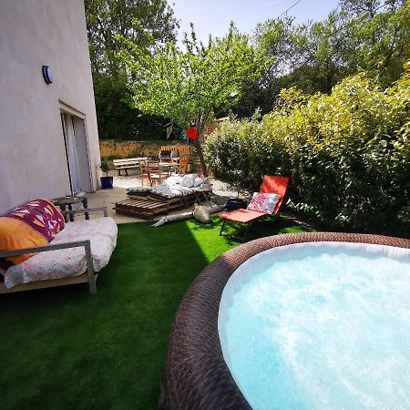 Cool Mediterranean Life 8 People Jacuzzi Barbecue Gametrampoline 2 Parking Beziers Exterior photo