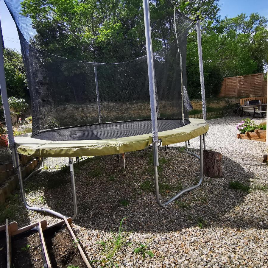 Cool Mediterranean Life 8 People Jacuzzi Barbecue Gametrampoline 2 Parking Beziers Exterior photo