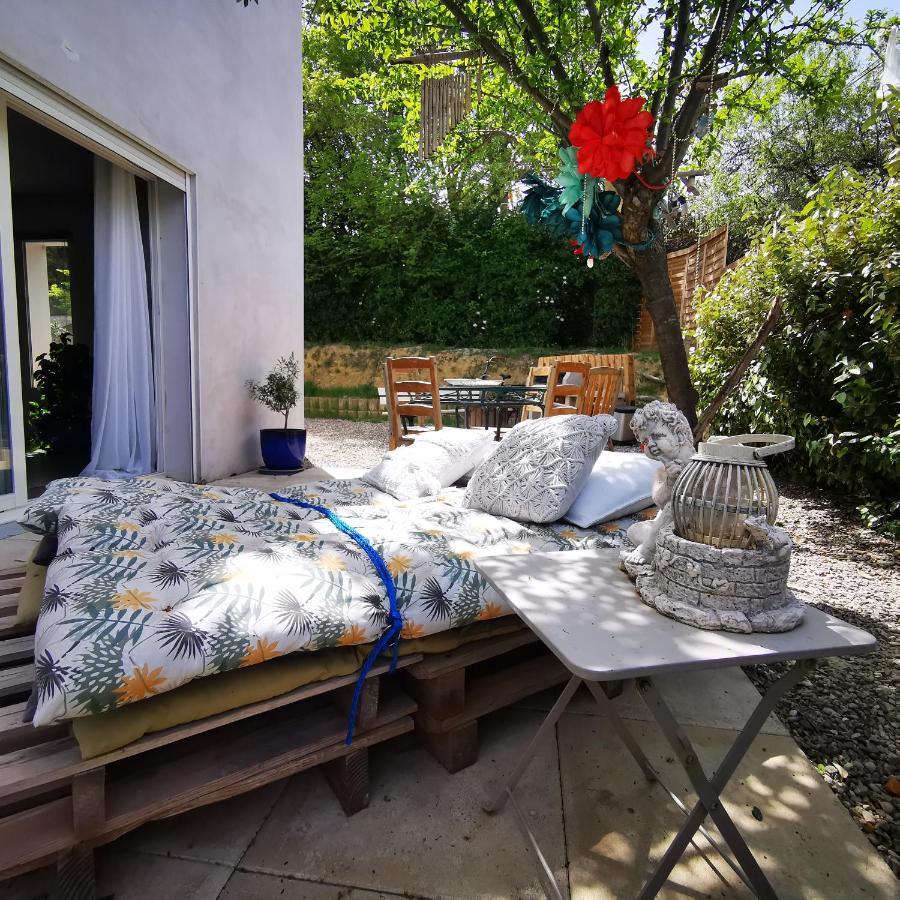 Cool Mediterranean Life 8 People Jacuzzi Barbecue Gametrampoline 2 Parking Beziers Exterior photo
