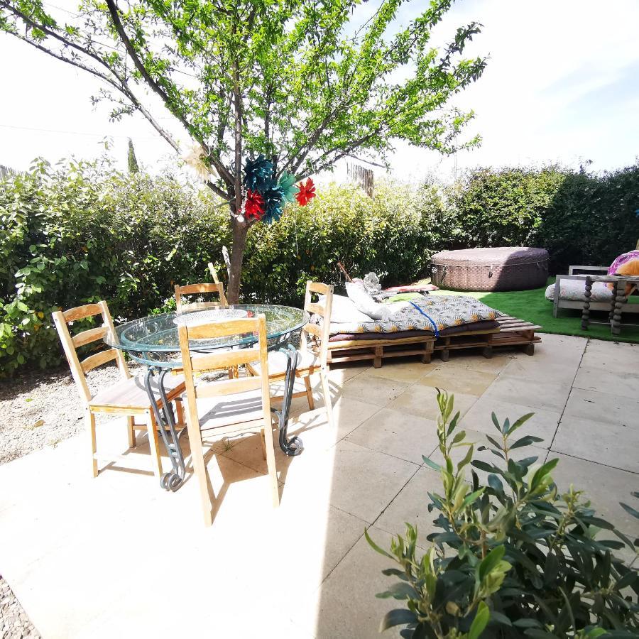 Cool Mediterranean Life 8 People Jacuzzi Barbecue Gametrampoline 2 Parking Beziers Exterior photo